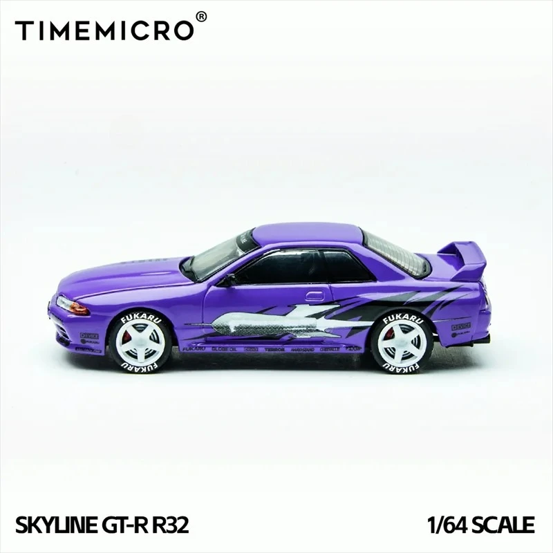 

Модель коллекционного автомобиля 1:64 Skyline R32 Los Santos для дрифта, литая под давлением