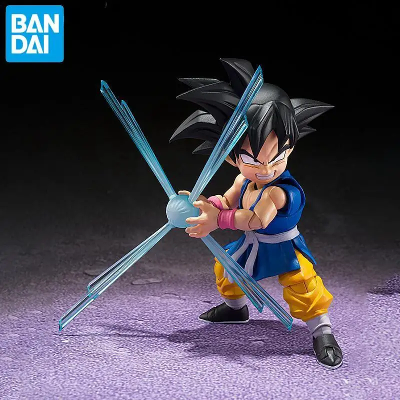 

Original In Stock Bandai Dragon Ball Gt S.h.figuarts Son Goku Kid Kamehameha Anime Figure Action Model Figurals Gift Toys