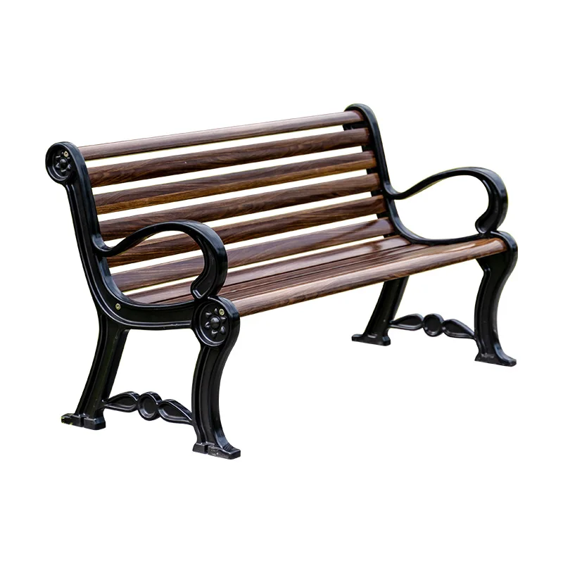 

*High quality carbon fiber outdoor park bench chair with backrest Outdoor Furniture Patio Benches