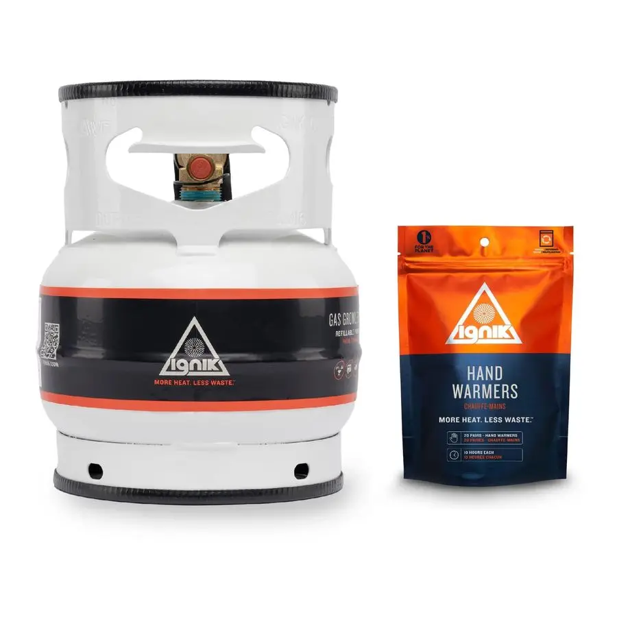 

Газовые грелки для рук Growler Standard 3,8 фунта, 20 пар