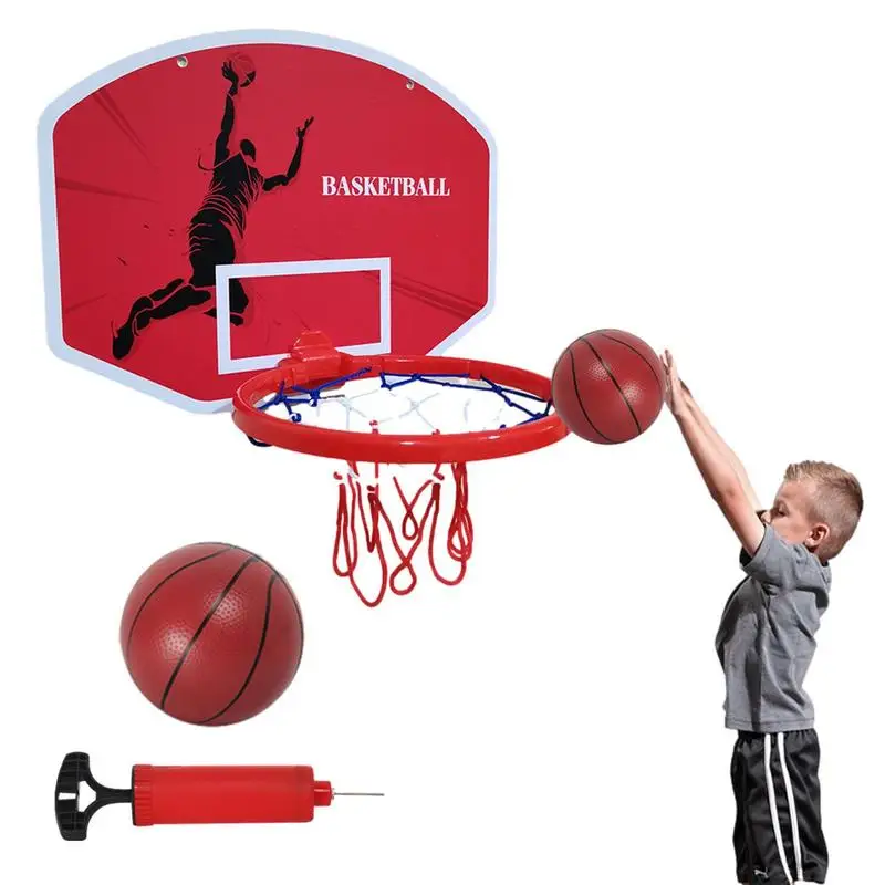 

Indoor Basketball Hoop Basketball Hoop Arcade Game Indoor No Punching Kids Home Basketball Court Game Indoor Arcade Game Set For