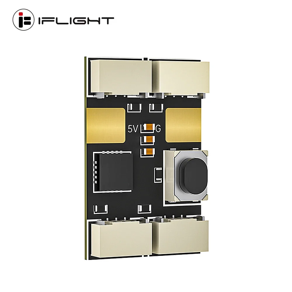 وحدة تحكم ليد تعمل بتقنية IFlight ، مجموعة شريط LED صغير لطائرة بدون طيار بجهاز تحكم عن بعد FPV ، 5 فولت ، x 11x3 ،
