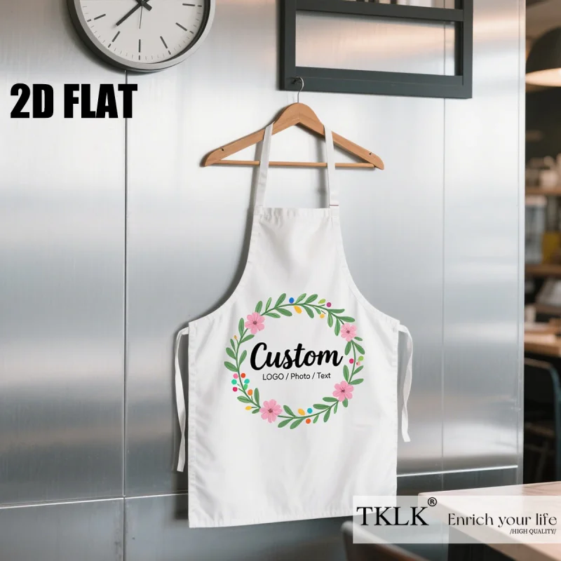 

Customizable Polyester Apron -Any Design, Perfect Kitchen Gift for Men and Women, Vibrant Color Apron | Washable Polyester Apr