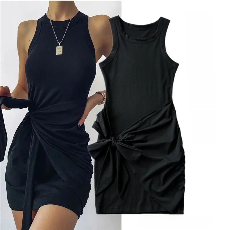 Design australiano Vita snellente Svel Bodycon Dr Trendy Vita alta rotonda Ne ort Gonna Street Sle Dr