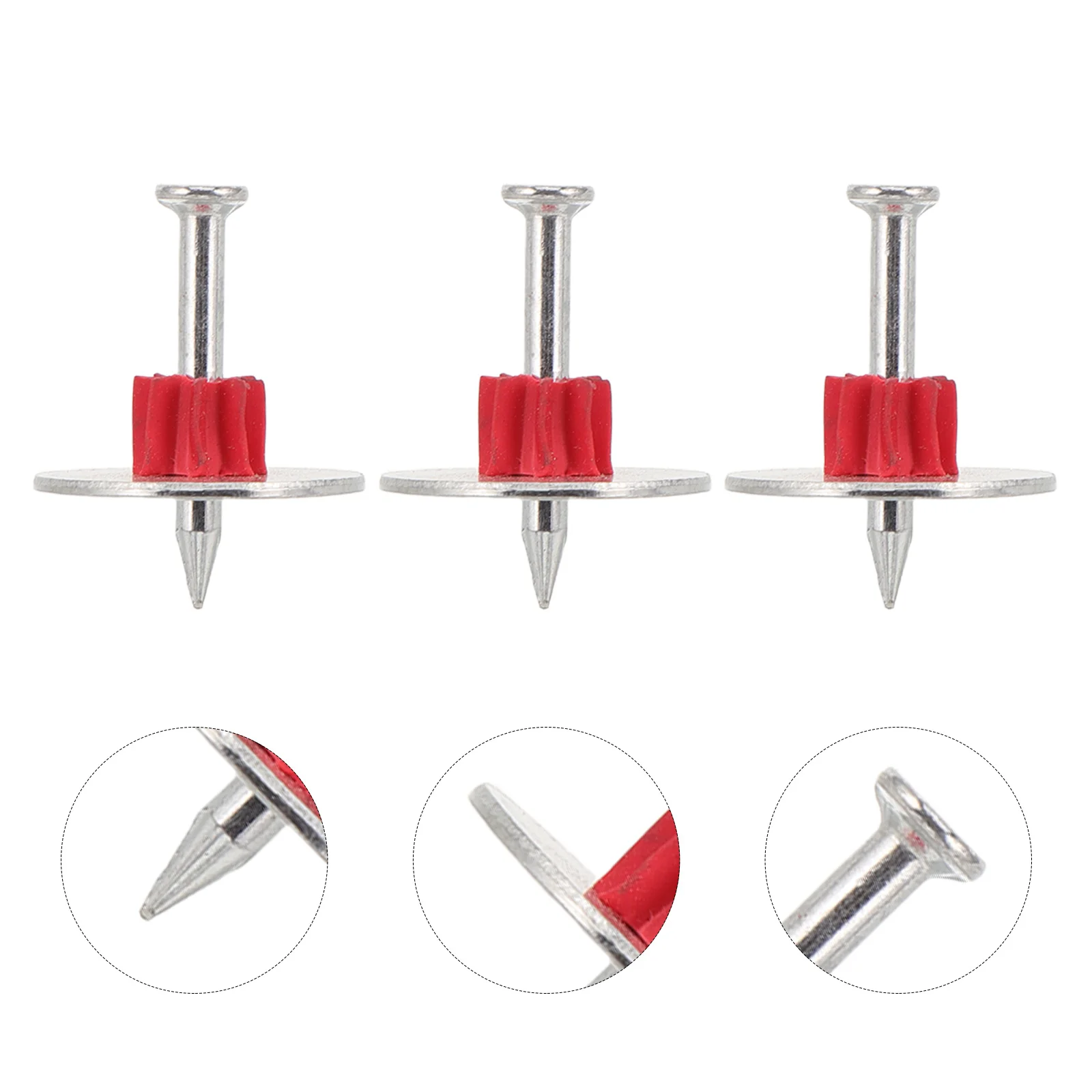 

100pcs Heavy Duty Metal Fasteners For Concrete Wall Wood Floor Insulation Fixing Pin Masonry Nails Cement Nail Screws Hardware