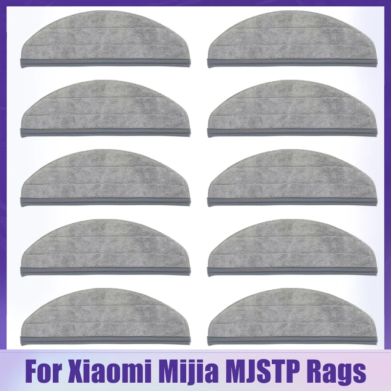 Pano mop para xiaomi mijia mjstp robótico aspirador de pó peças de reposição esfregão trapos substituição lavável mop almofadas acessórios