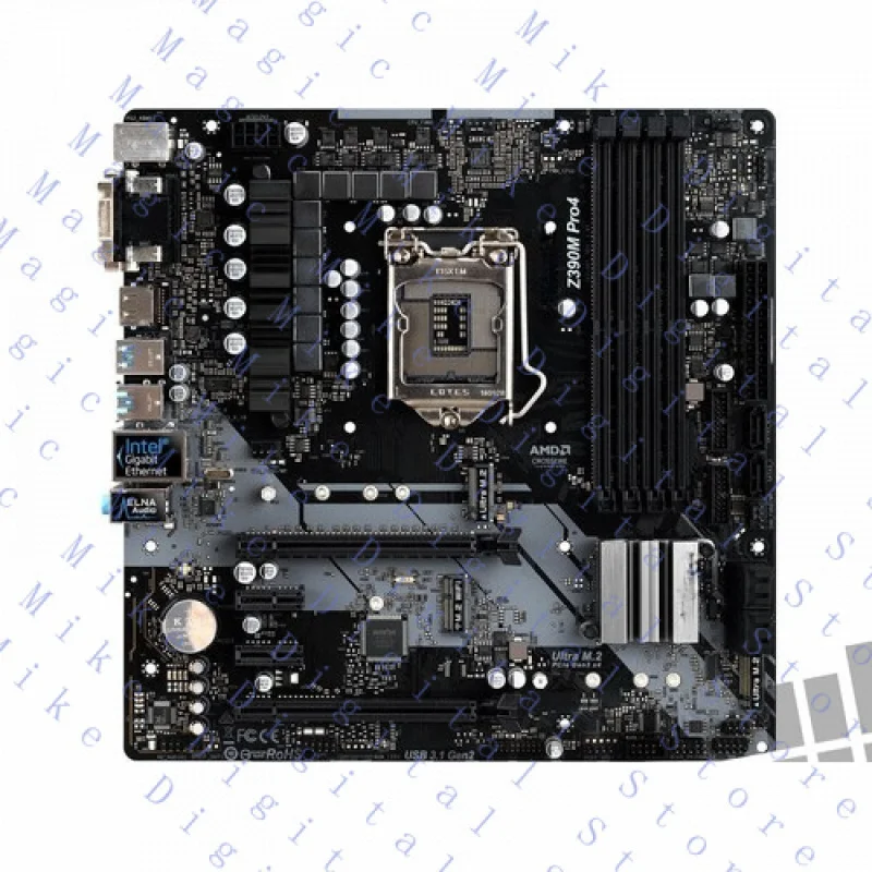 UU  FOR ASRock Z390M Pro4 LGA 1151 Intel Z390 Micro ATX Intel Motherboard