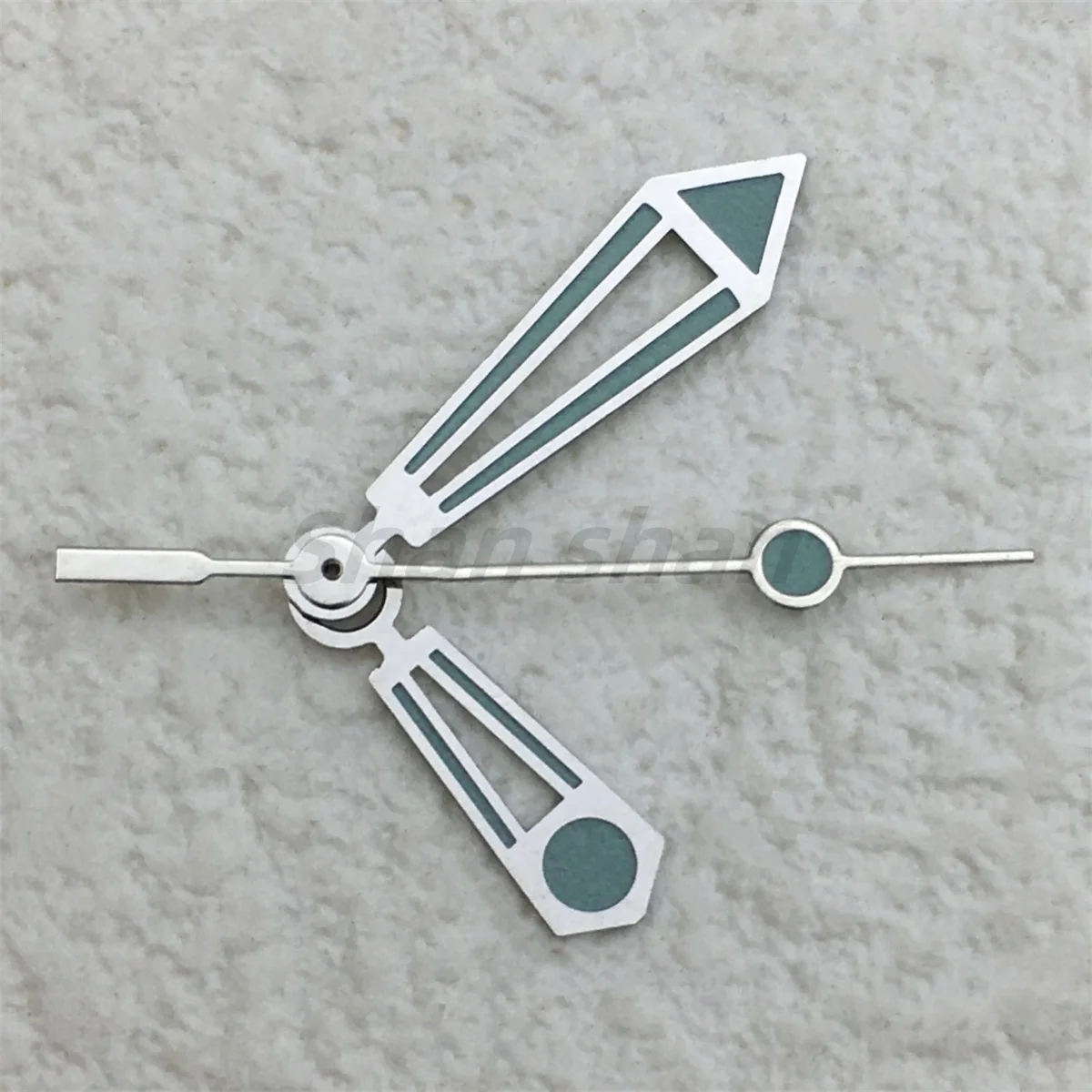 NH35 Watch Hands, Green Luminous, Compatible with NH35A NH36 PT5000 ETA2824 Automatic Movement, Watch Replacement Parts