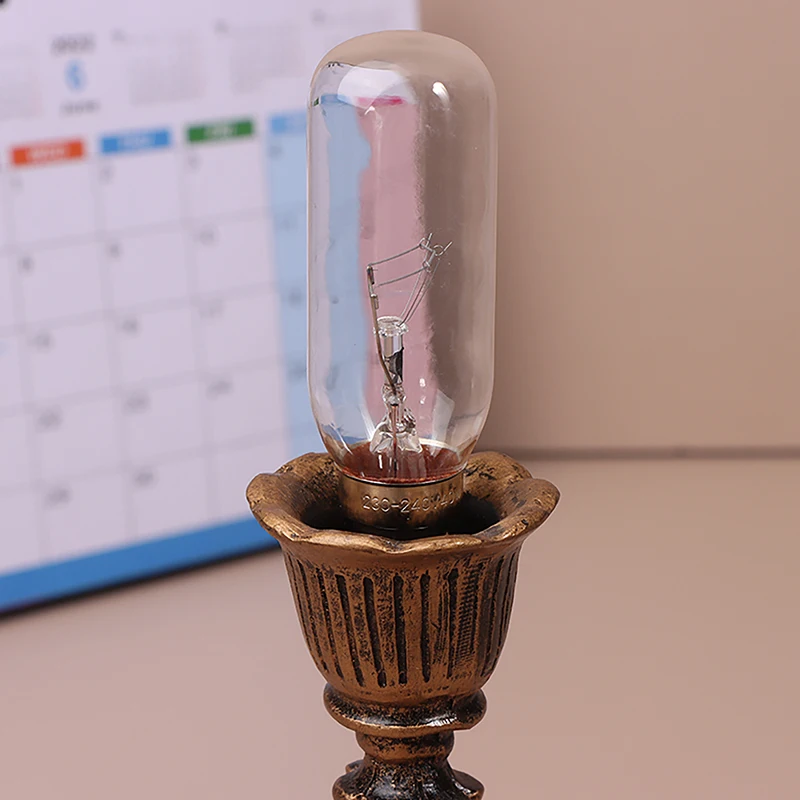 Range Hood Light Bulb E14 LED Light T25 220V 40W Cooker Hood Filament Lamp Extractor Fan Bulb Lighting Indicator Bulb 1Pc