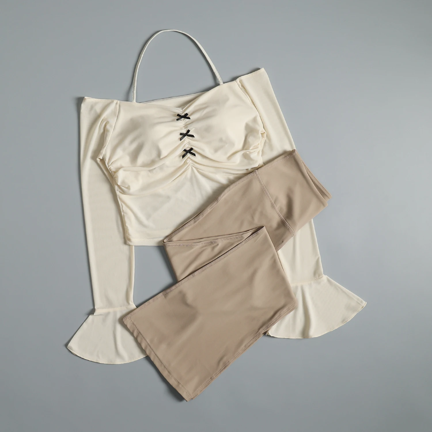 بدلة رياضية للنساء في الخريف التخسيس التخسيس بيلاتيس ممارسة ملابس اليوغا المشاهير على الإنترنت الجري الجميل #6