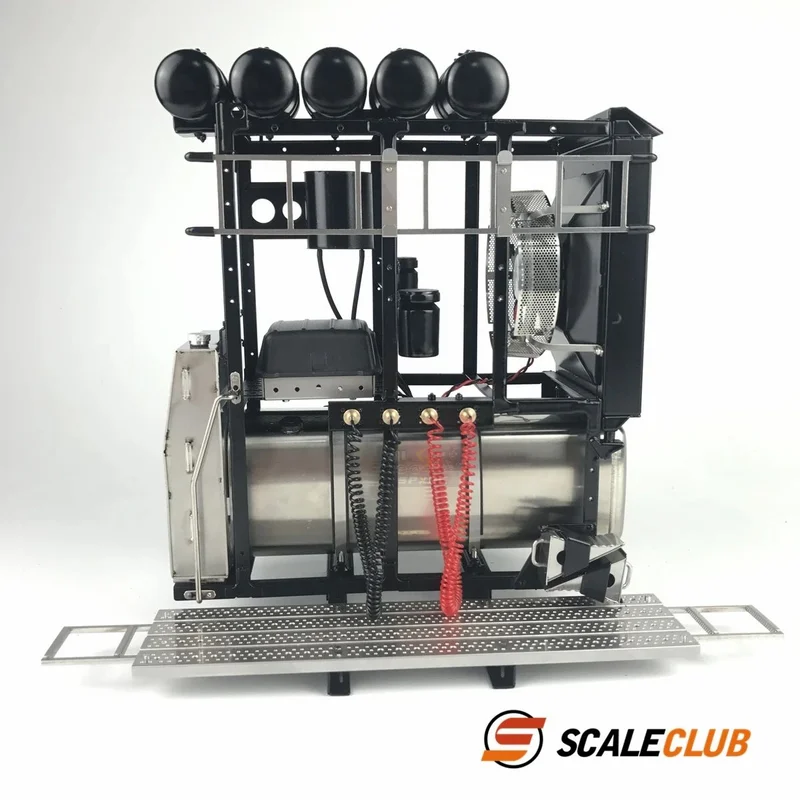 Scaleclub Model dla Benz 1851 3363 ciężki stojak na sprzęt holowniczy dla Tamiya RC przyczepa wywrotka samochód Diy