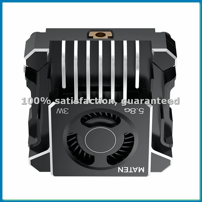 5.8G 3W VTX PRO 80CH FPV Video Transmission MMCX Built-in MIC for FPV Drone RC Model Long Range Flight-A10G