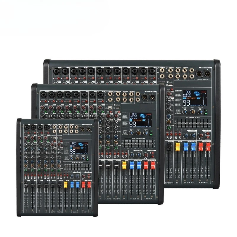 Professional Multifunctional Reverb Mixer Bluetooth KTV Conference Stage Wedding Bar Equalizer