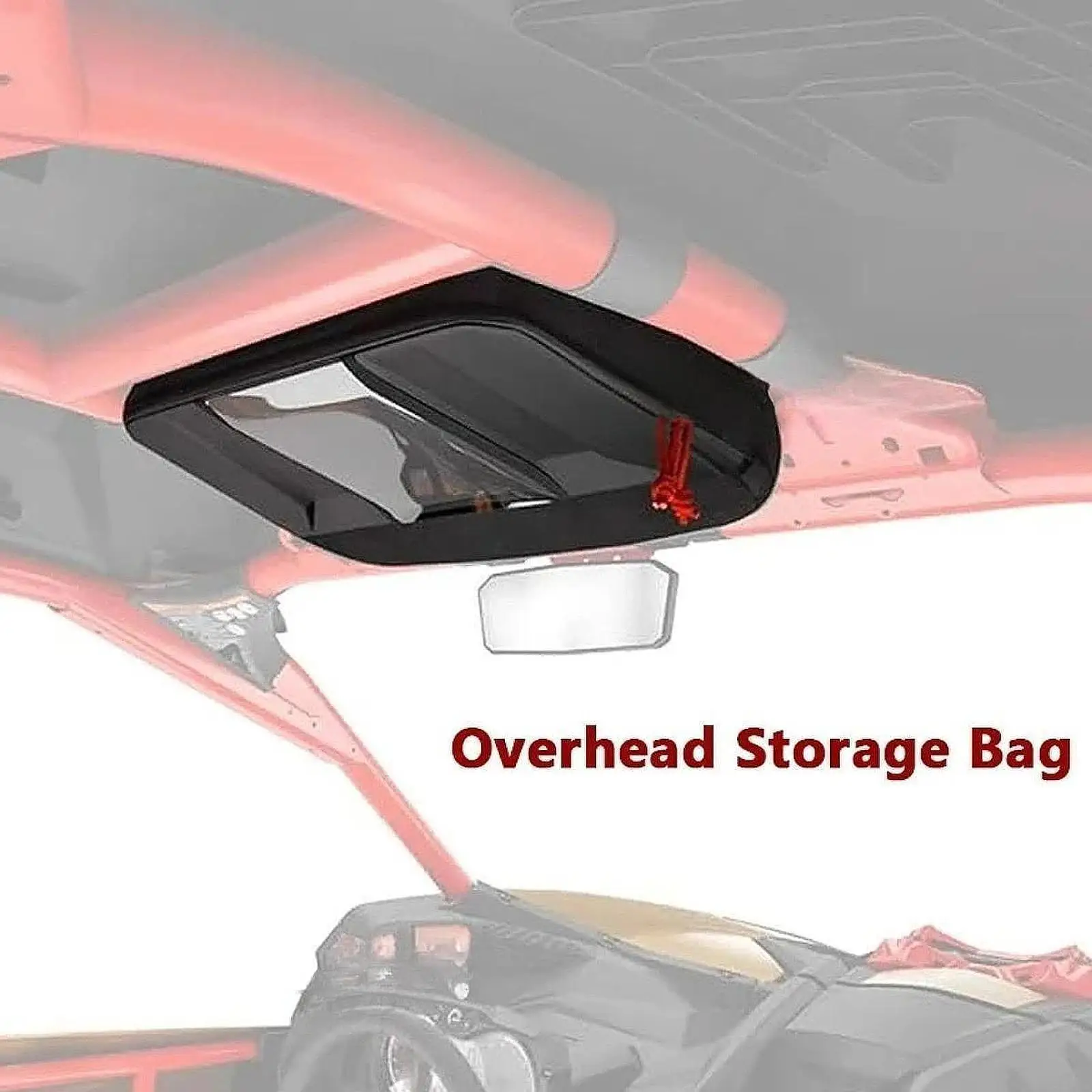 

Roof Top Storage Bag for Can AM Maverick x3 Portable Easy to Use Waterproof Overhead Roof Storage Bag for Camping Outdoor