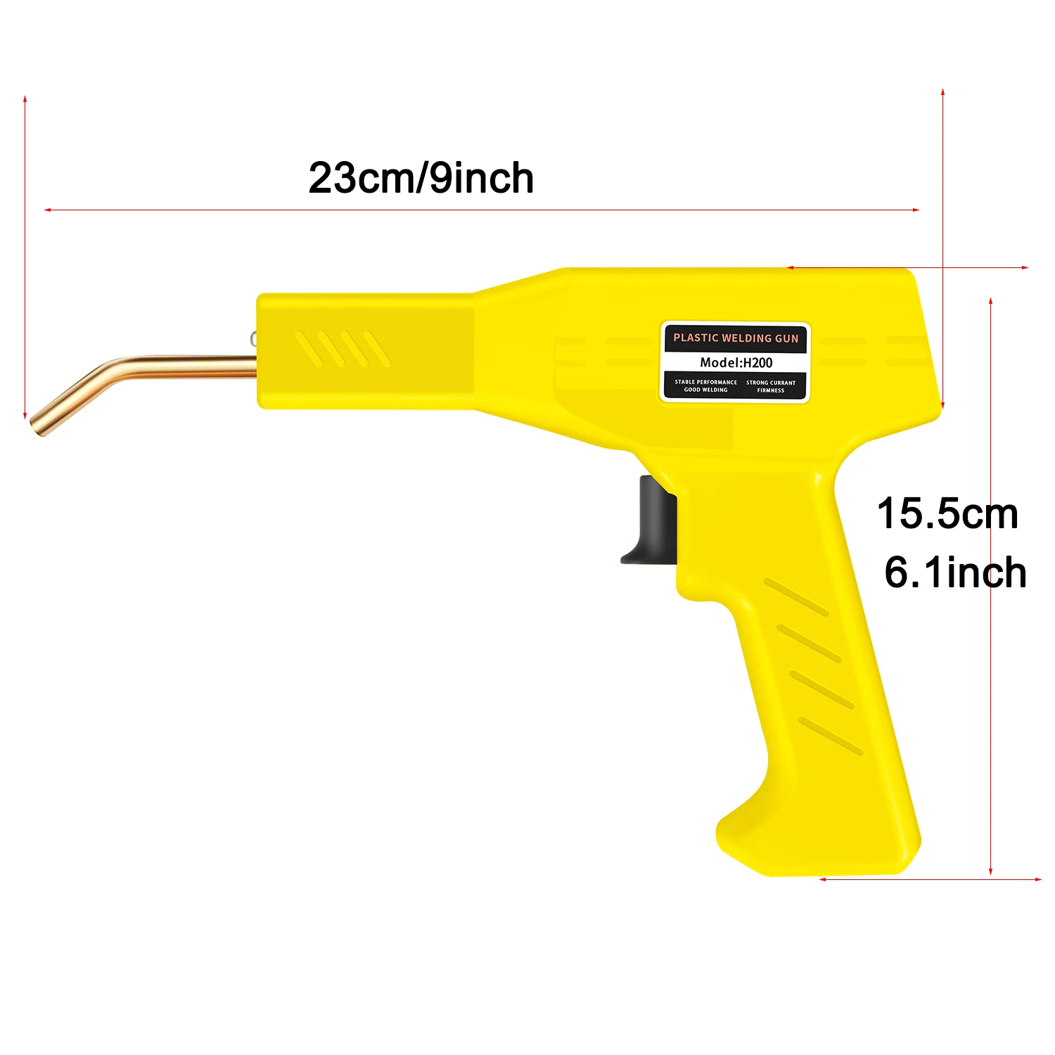 200w wireless car bumper repair plastica crack repair saldatura artefatto saldatura nail planting hot melt plastic welding machine