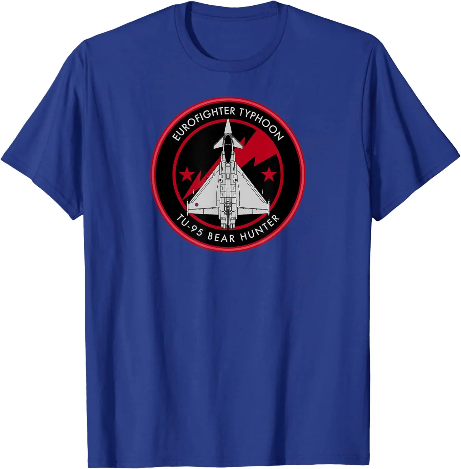 RAF Eurofighter Typhoon Patch Men T-Shirt Short Sleeve Casual Cotton