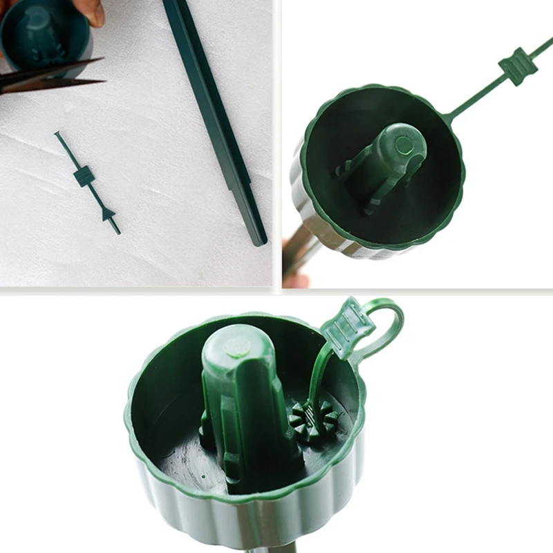 Picos de autorriego, interruptor de válvula de Control de liberación lenta, System-12Pack de goteo de riego automático