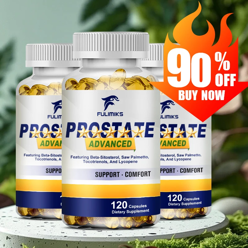 Saw Palmetto Supplement, with Saw Palmetto, Zinc, for Urinary Tract, Prostate Health, Support Immune, for Men