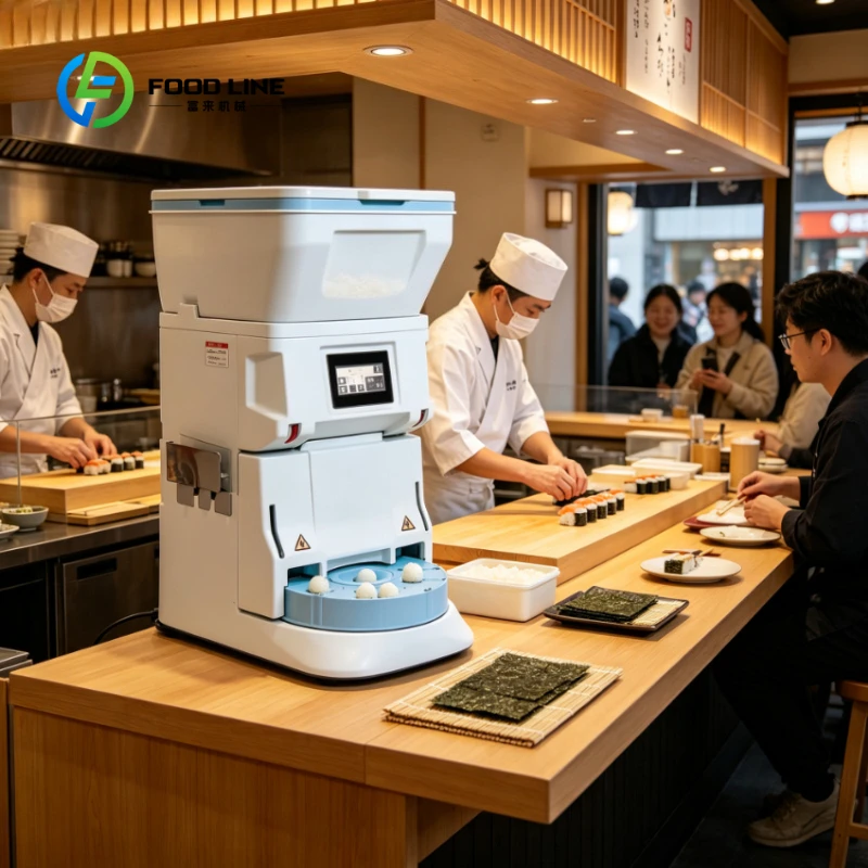 Customized Automatic Sushi Forming Machine Electric Commercial Sushi Rice Ball Maker Multi‑Mold Sushi Making Equipment