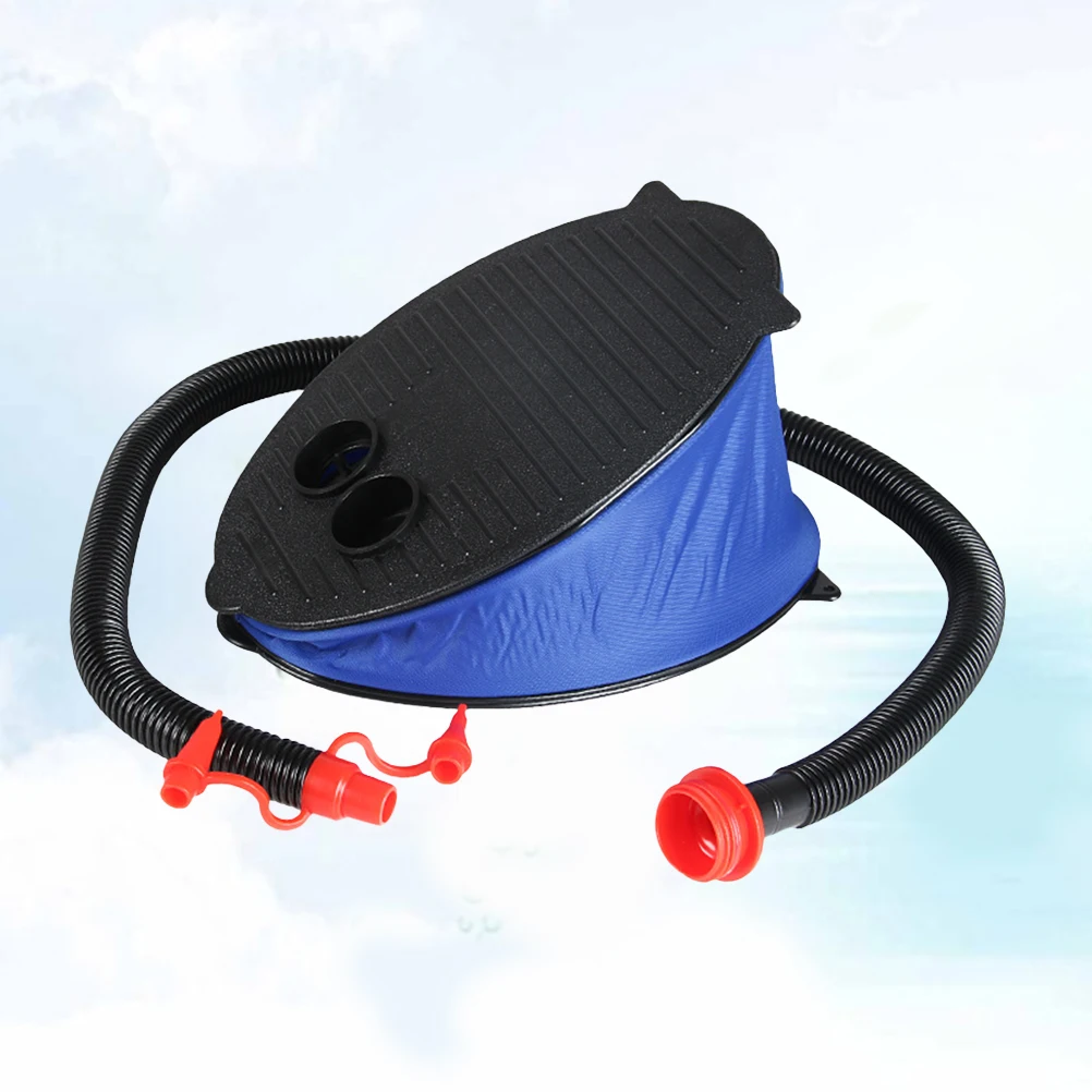

Foot Air Pump for Mattress Balloon Yoga Ball Pad Inflator Manual Pumps Camping Efficient PVC High Pressure Chamber 3