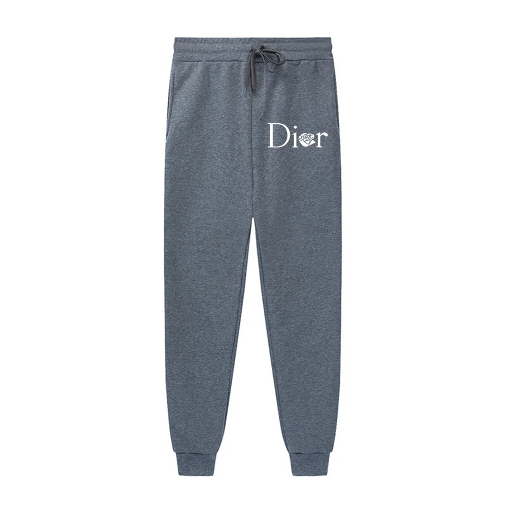 

Men's Tracksuit Pants Jogger Track SweatpanSpring Autumn Fleece Pants Men Clothing Gym Sports Women's Loose Winter Trousers