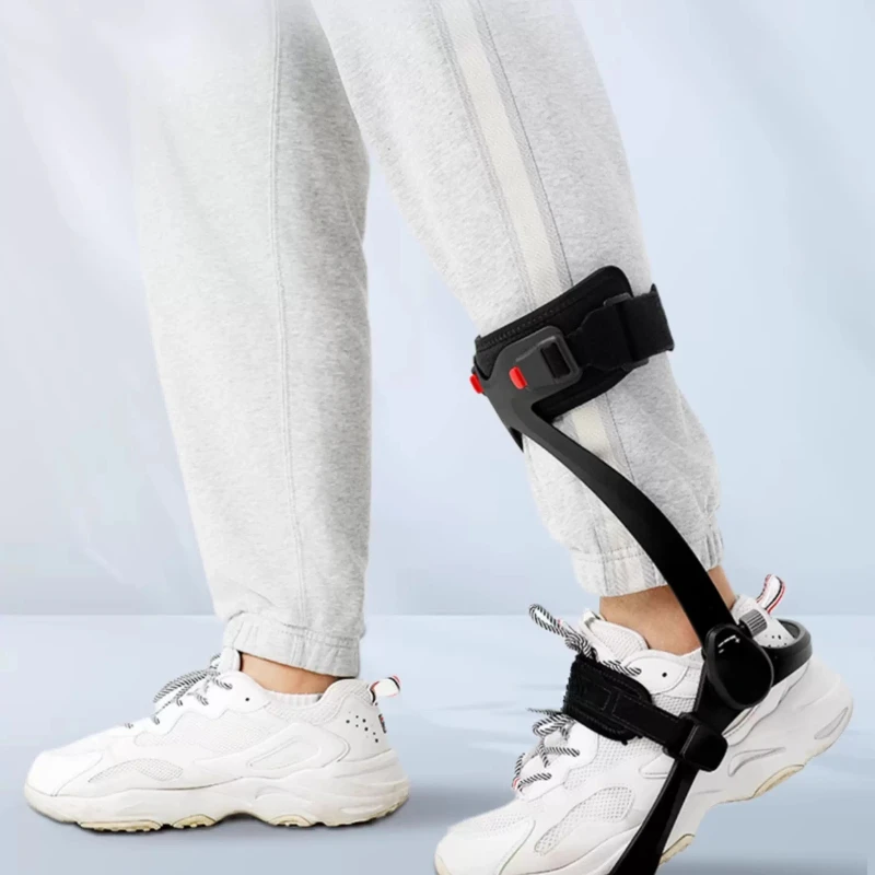 Ankle-foot orthosis valgus foot protection stroke hemiplegia training