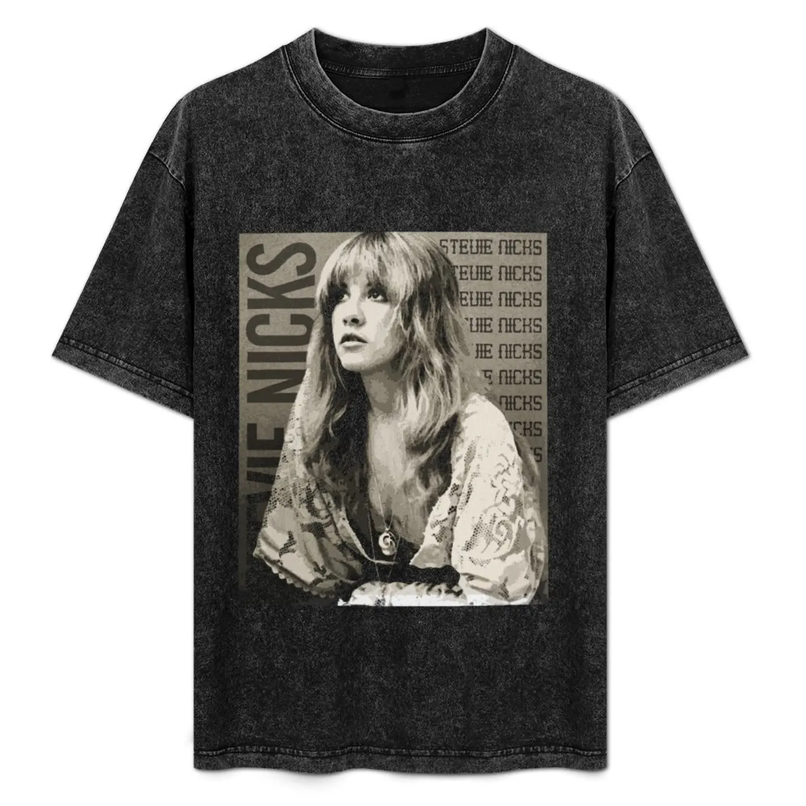 

Stevie Nicks Musical Icon T-Shirt oversizeds man t shirt slim fit t shirts for men