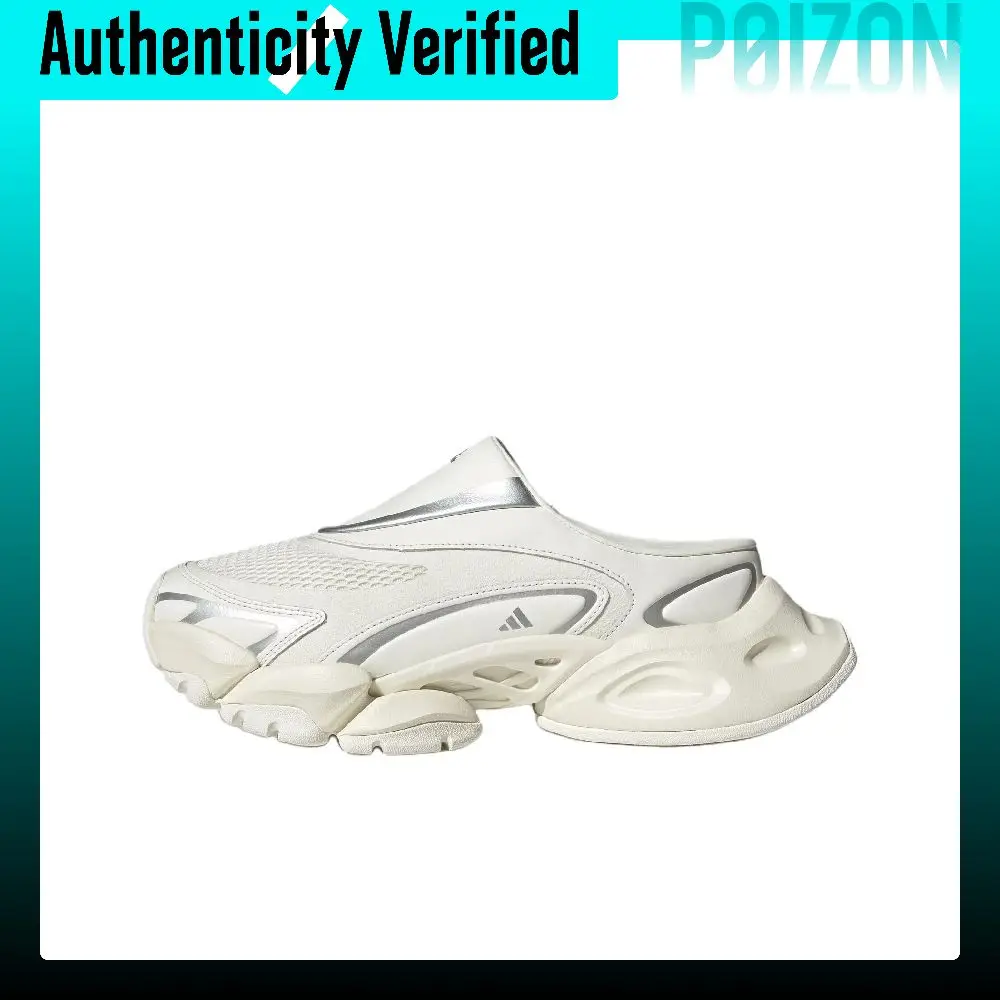 Adidas XLG Runner Mule Closed Toe Slippers Unisex White JS4590