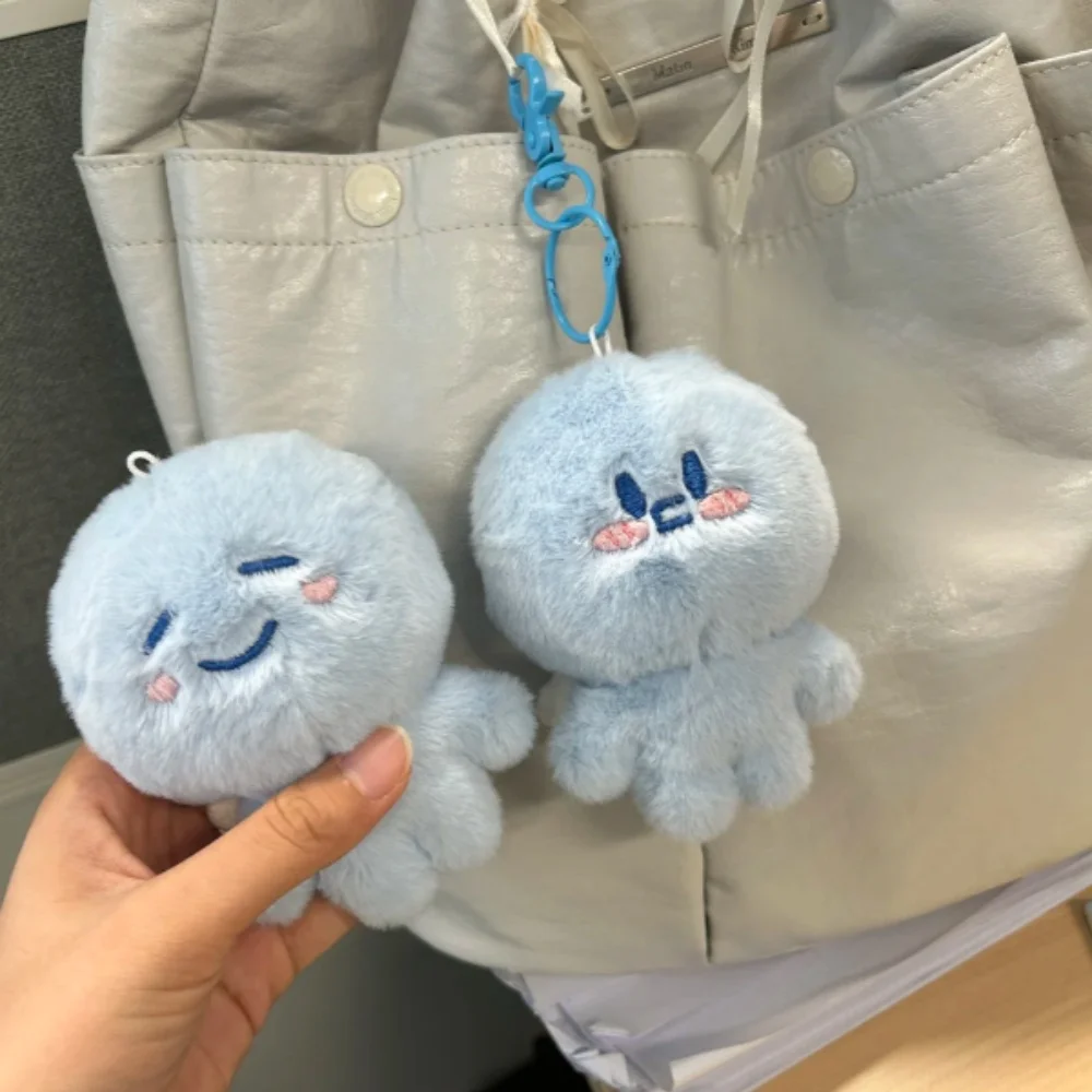 

In Stock Super Junior Doll Keychain Cartoon Cute Soft Short Plush Pendant Toy Key Ring Siwon Heechul Leeteuk Fans Birthday Gift