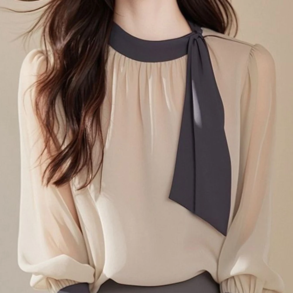 

Casual Commuting Half Sleeves Blouses Summer New Korean Version Temperament Elegant Office Lady Tops Fashion Clothes for Women