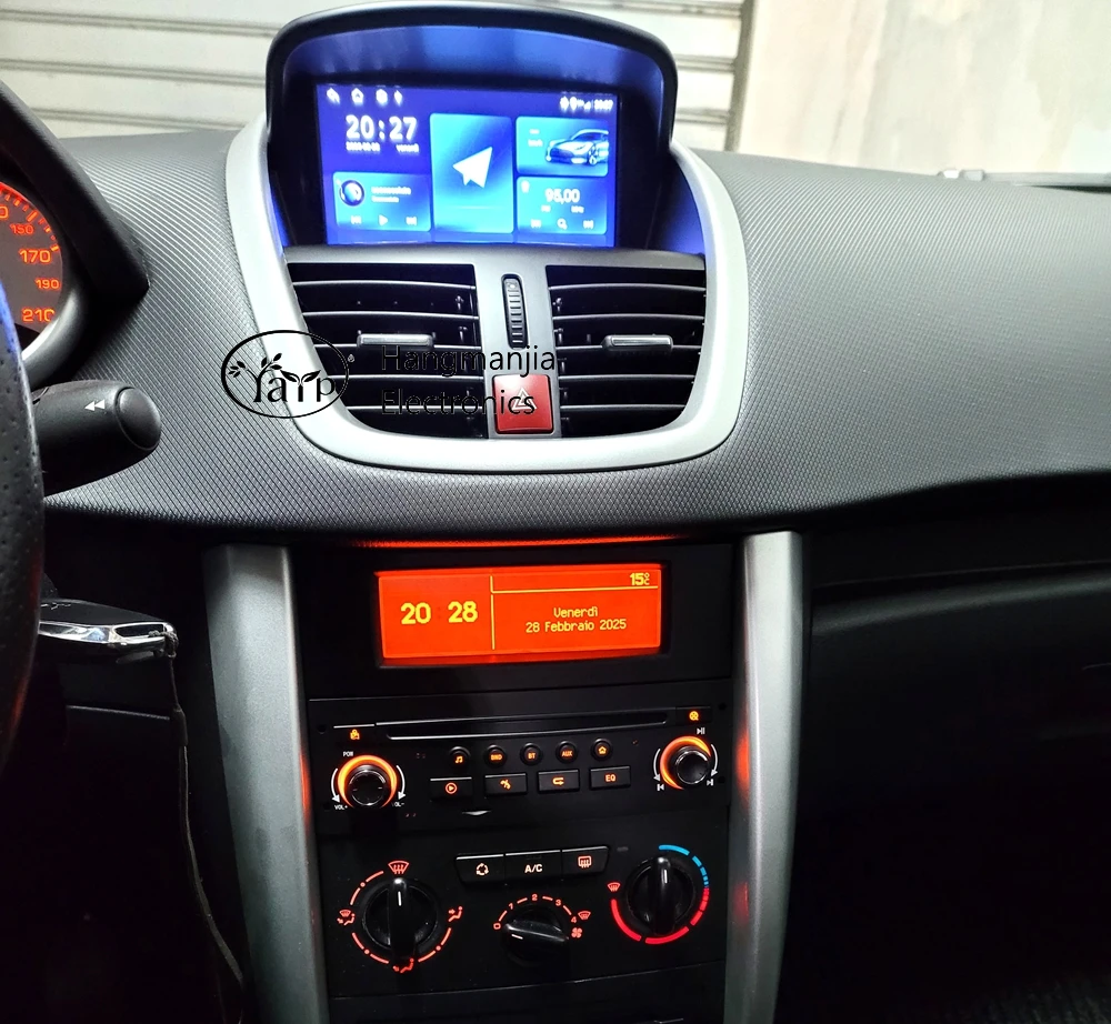 HMG Android 15 Wireless CarPlay Android Auto Radio For Peugeot 207 207CC 2006 - 2015 4G Car Multimedia GPS Autoradio DSP RDS DVD view 3