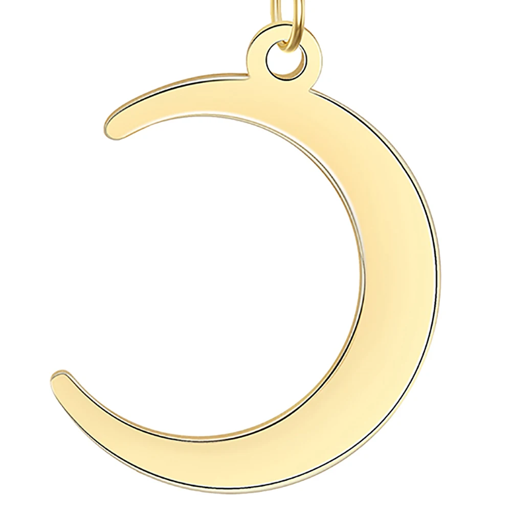 Kkjoy Edelstahl Neue Design Kette Hoop Ohrring Für Frauen Hohl Solide Stern Mond Anhänger Knorpel Ohrring Piercing Schmuck – Detail 32