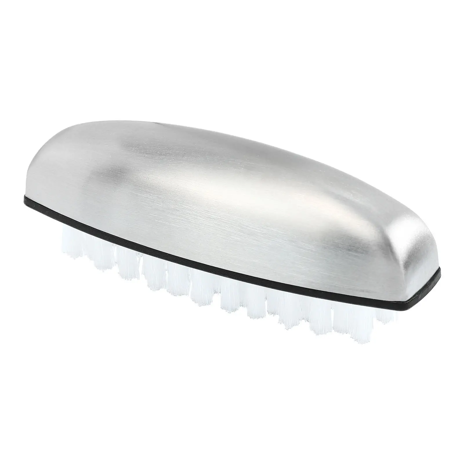 Professional Stainless Steel Nail Cleaning Brush Manicure Scrubbing Brush Handheld for Kitchen Bathroom Hand Washing Nail