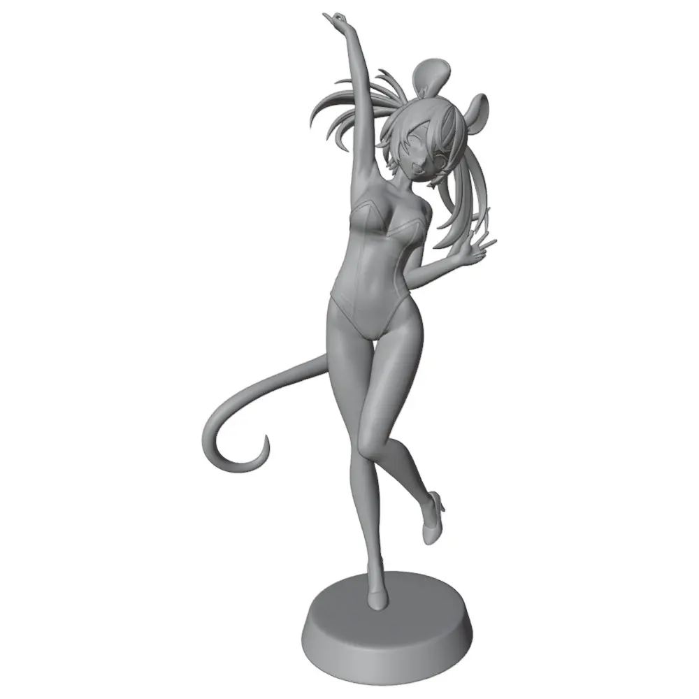 75mm --250mm Sexy Girl Resin Model Kits GK Miniature 3D Printed Gray Model Figurine DIY Doll Model Unassembled And Unpainted