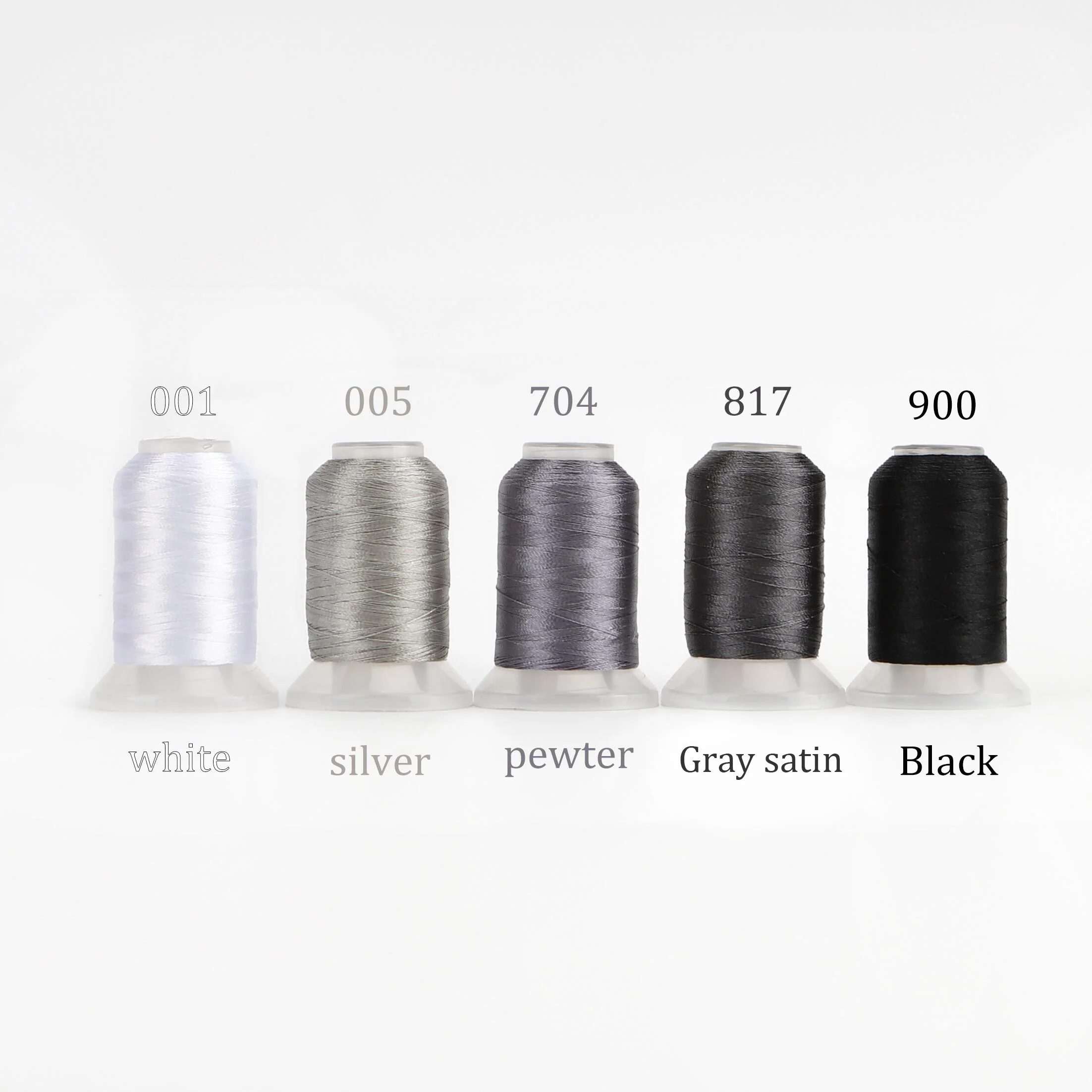 4/5 Brother Kleuren Set Premium Polyester Borduurgaren 500 Meter Elke Spoel Voor Brother Babylock Janome Singer Thuis Machine