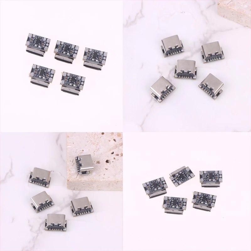 

5Pcs DC4.2V Mini Lithium Battery Charging Protect Board Module Type-C Constant Current/Constant Voltage Charging Power Board