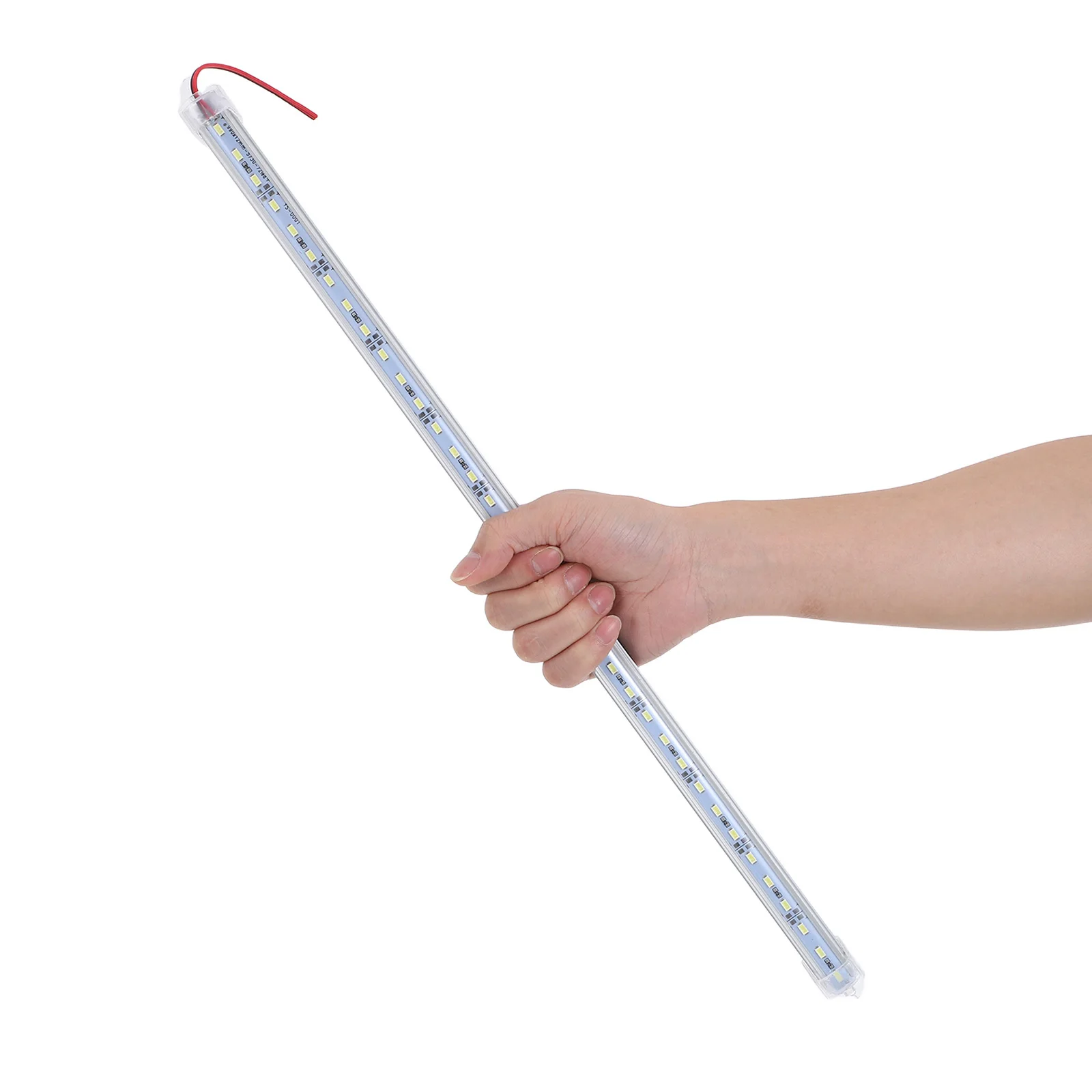 2 قطعة شريط إضاءة صلب 50 سنتيمتر أبيض 14 4 واط DC12V IP65 شريط صلب من الألومنيوم شريط Led صلب للمنزل فان شاحنة Atv العرض #1