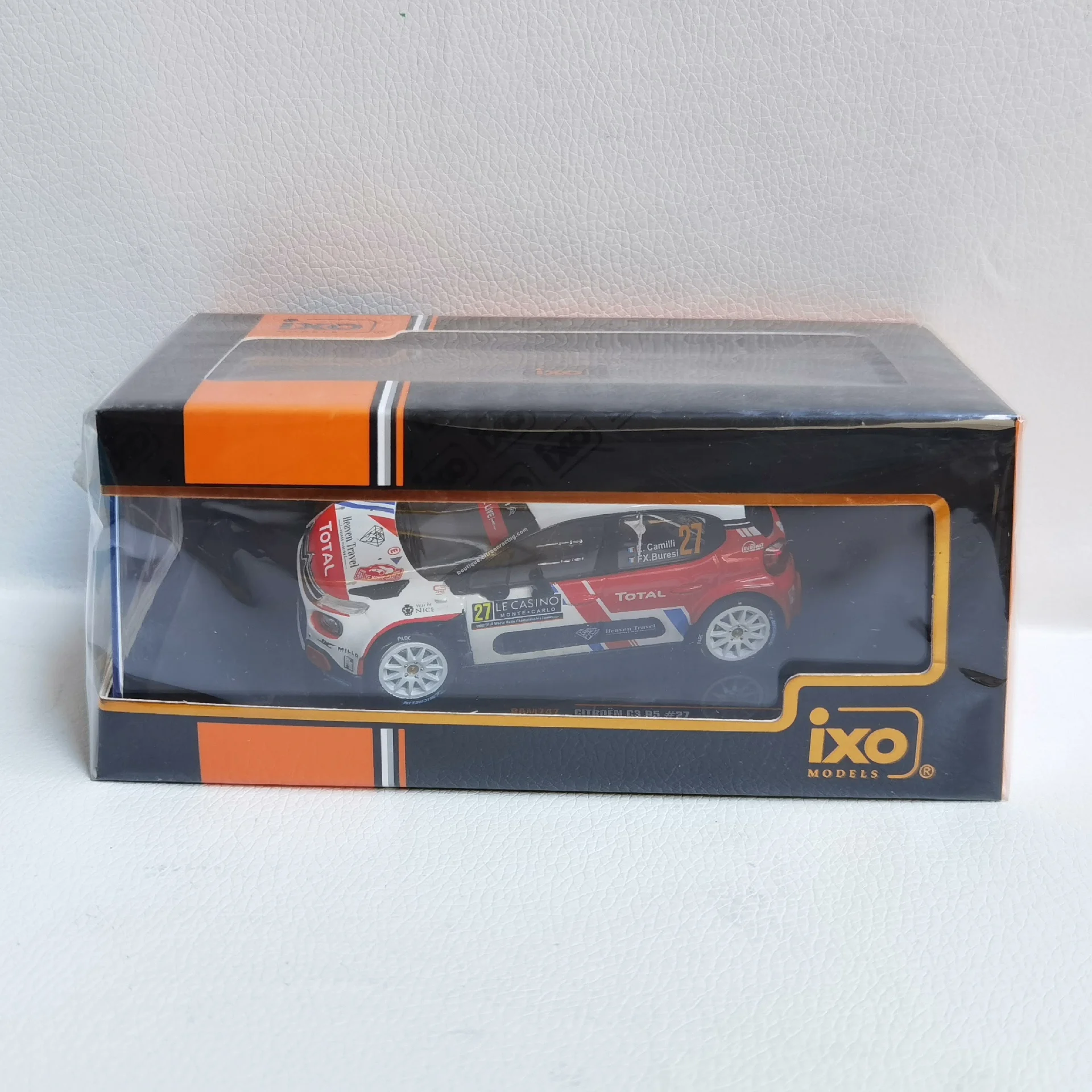 

Diecast IXO 1/43 Scale CITROEN C3 #27 2020 Citroen Racing Alloy Car Model Collectible Toy Gift Souvenir Display Ornament