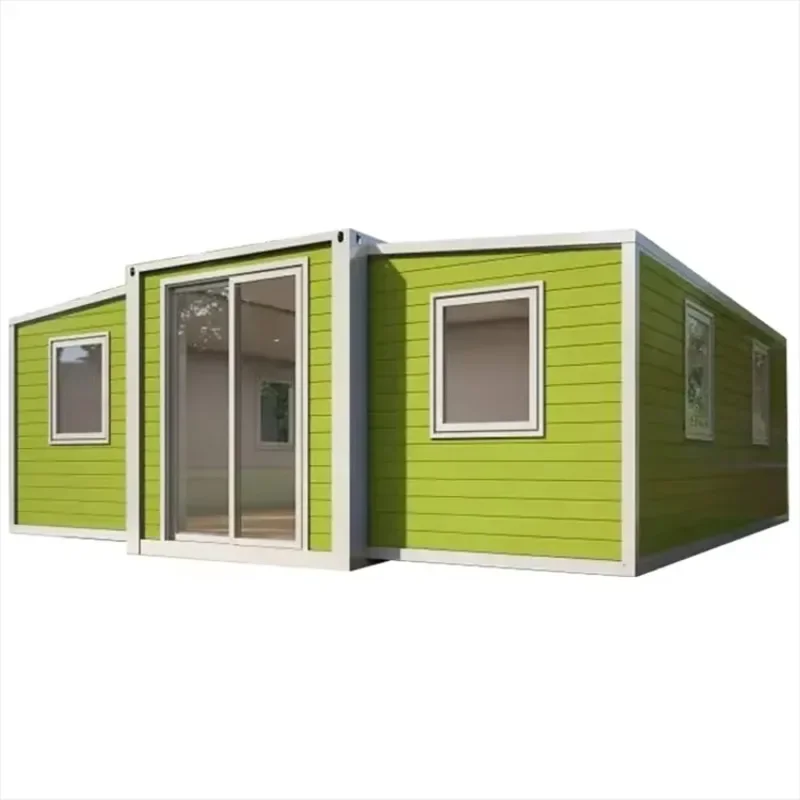 Manufacturer Custom 40ft 40 Ft Expandable Container Home Prefabricated Push Out Container House Prefab Folding Homes 3 in 1