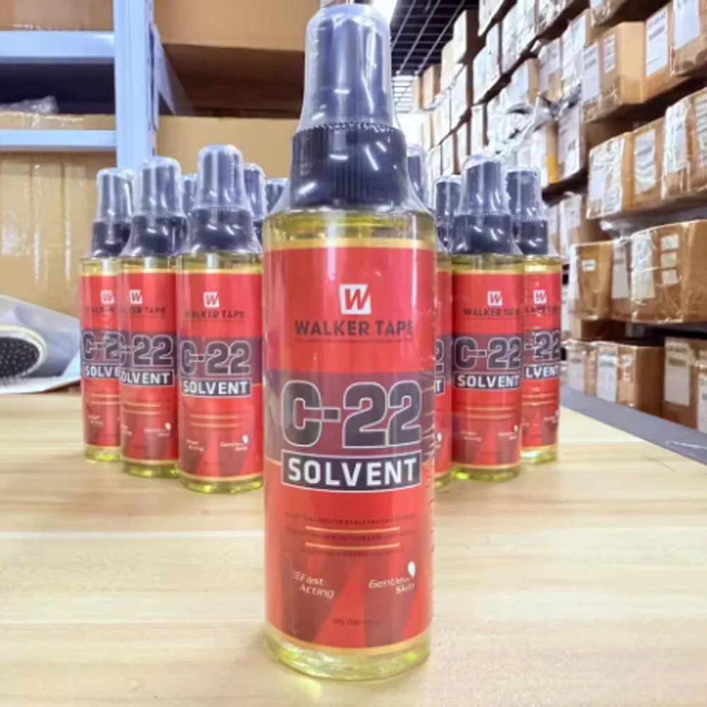 4oz 118ml C22 Walker Tape Ultra Hold Hair System Kleber und Lösungsmittel Perückenkleberentferner für Spitzenperücken Toupetverschluss