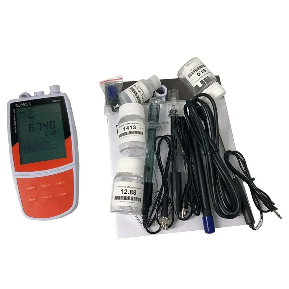BANTE900P Portable Multi-parameter Water Quality Meter PH/Conductivity/Dissolved Oxygen Tester