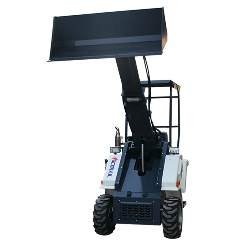 Customized 4 Wheel Loader 3Ton Mini Compact 4WD Telescopic Boom Wheel Loaders