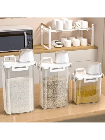 Food Grade Storage Box Kitchen Storage Jar Storage Container Sealed Jar