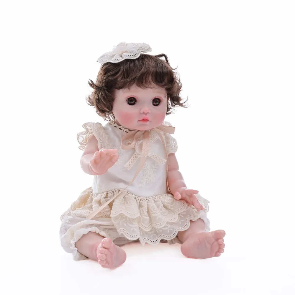 cloveray-18-inch-full-body-vinyl-realistic-reborn-baby-doll-vinyl-doll-high-quality-original-collector's-edition-toy-kid-gift