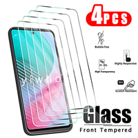 4pcs Tempered Glass for Samsung Galaxy M54 5G M34 M14 M04 M13 4G M23 M33 M53 5G Screen Protectors Protective Glass M 54 34 Film