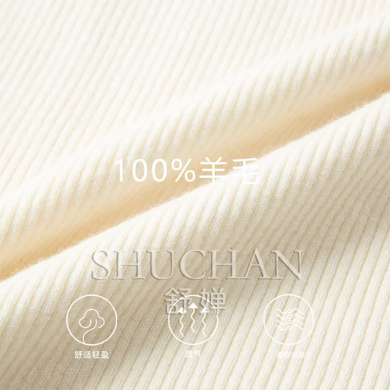 سترة صوفية متعددة الاستخدامات برقبة على شكل حرف V للسيدات لشتاء 2025 مع سترة محبوكة شمعية ناعمة باللون الأحمر الأنجورا #5