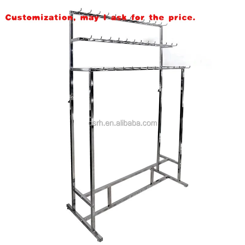 

на заказ.-GR-B4 1000*400*1500 мм серебристый цвет, высококачественная металлическая стойка для ремня
