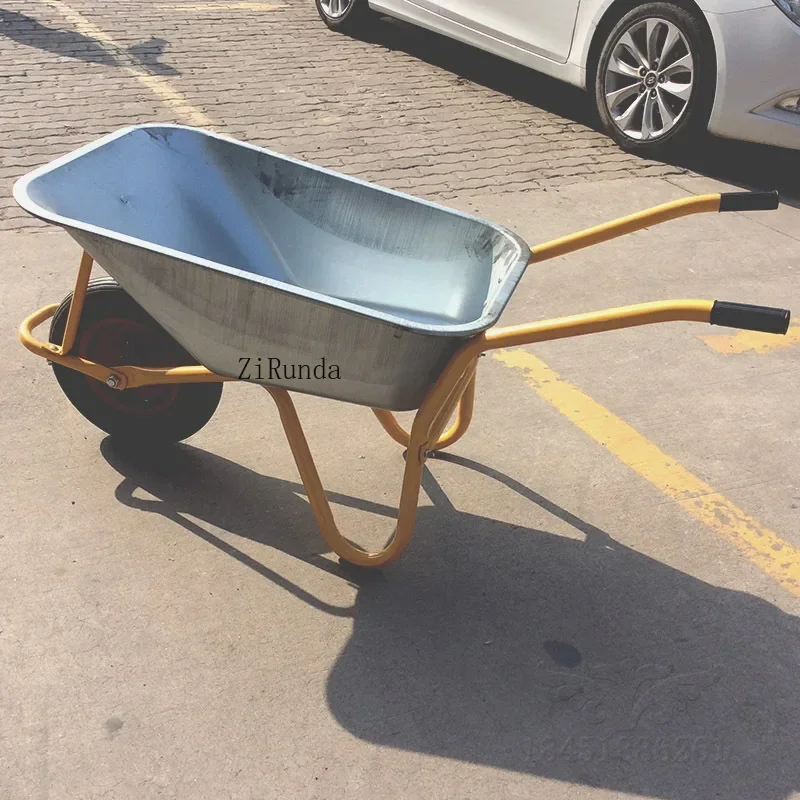 ~Radwagen, einzelner Gartenabfall, Konstruktion, Dünger, Baustellenwagen, Werkzeug