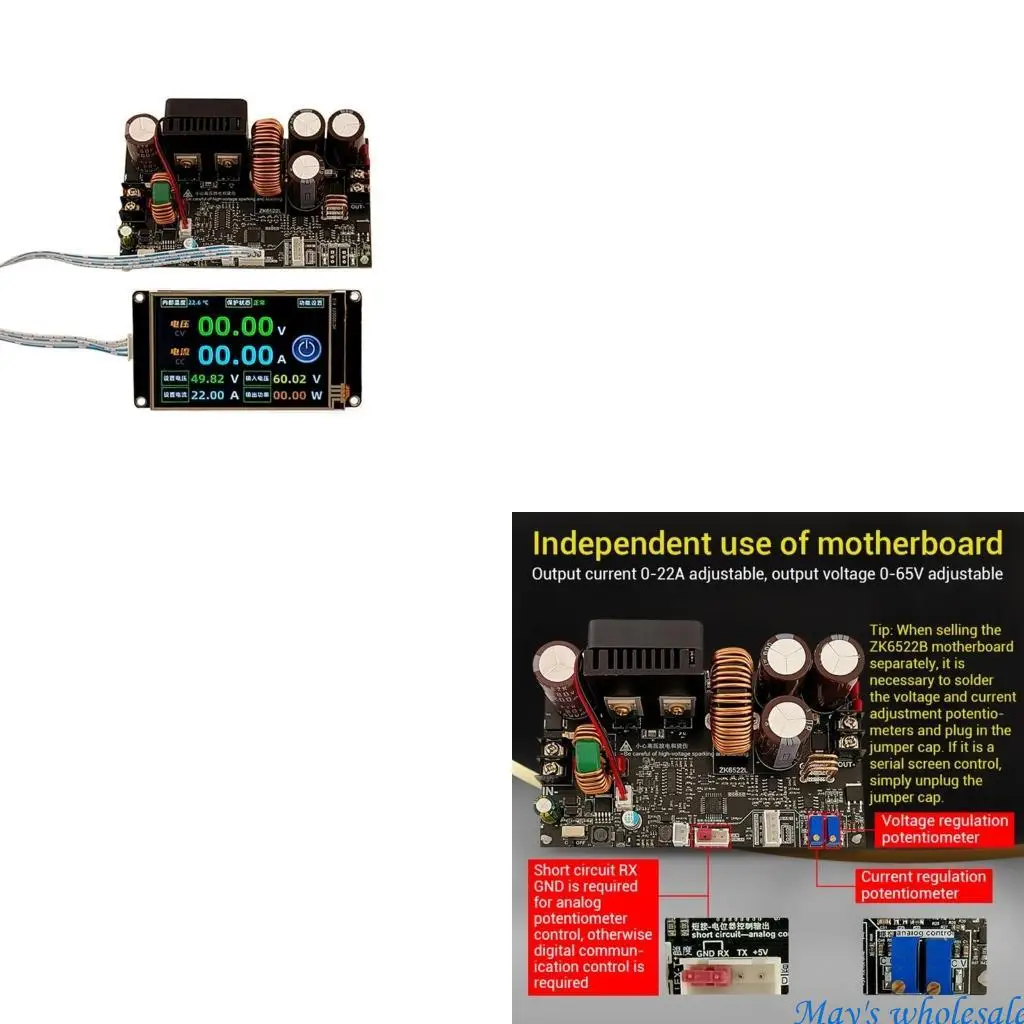 DirectCurrent Bucking Boosts Converters Constant 0-65V 22A Output PowerModules AdjustableRegulated StepDown StepUps 448A