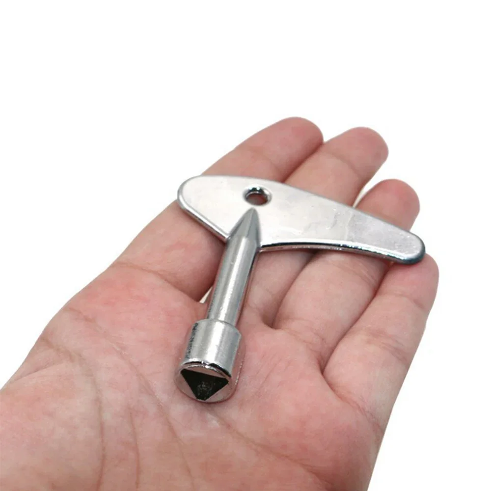 1PC Single Inner Triangular Chave Elevador Alta Qualidade Inner Triangle Key Wrench Elevador Water Meter Valve Wrench